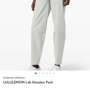 lululemon athletica Gray Kosaten Pant